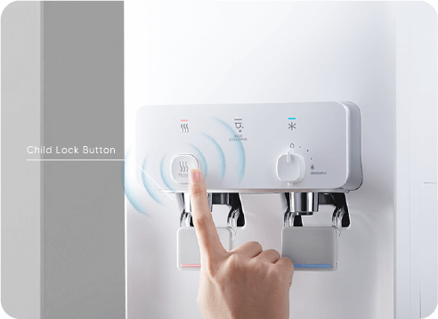 Instant hot cold and room water output CUCKOO Warrior