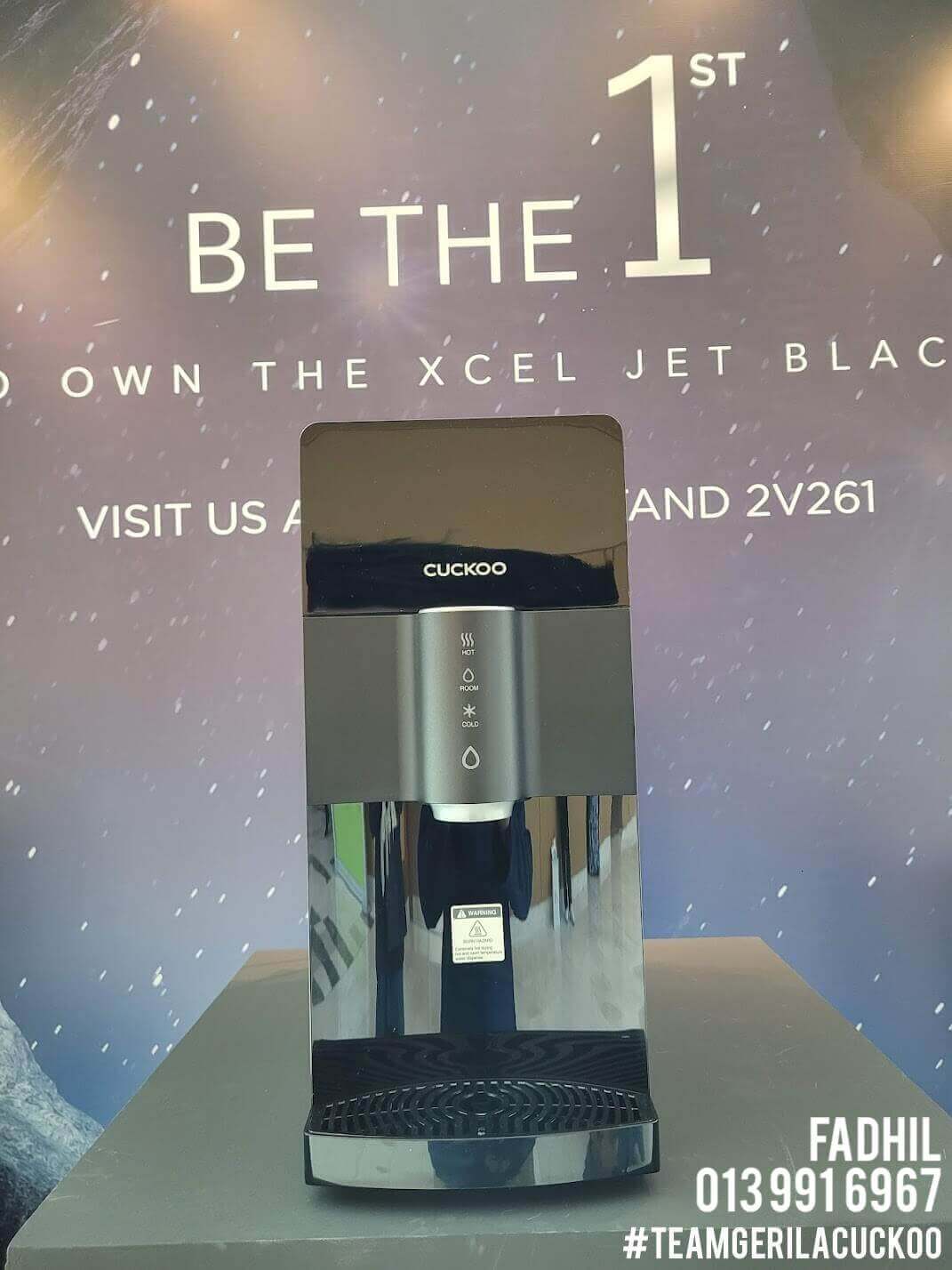 penapis air cuckoo xcel jet black water purifier hitam harga promosi