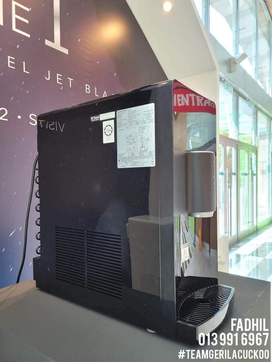 penapis air cuckoo xcel jet black water purifier hitam harga promosi