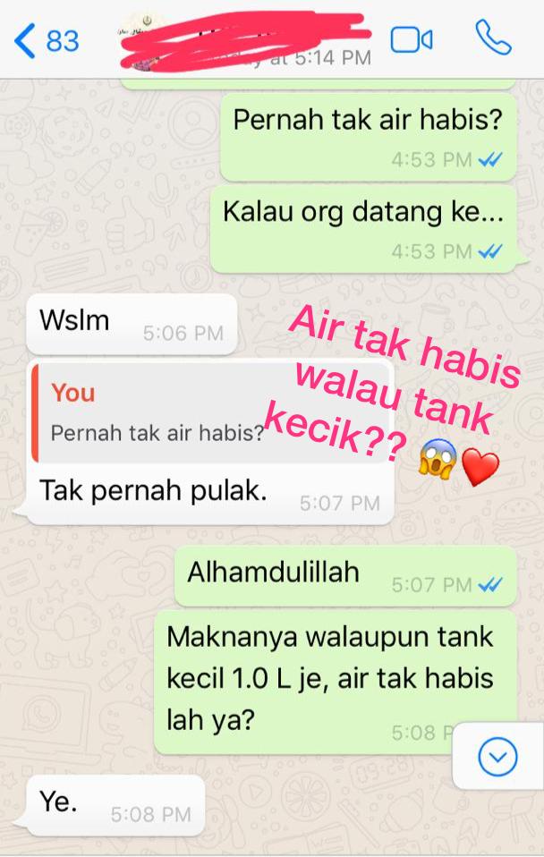 penapis air cuckoo xcel