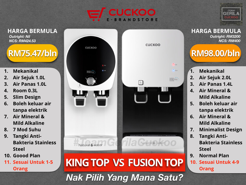 king top vs fusion top