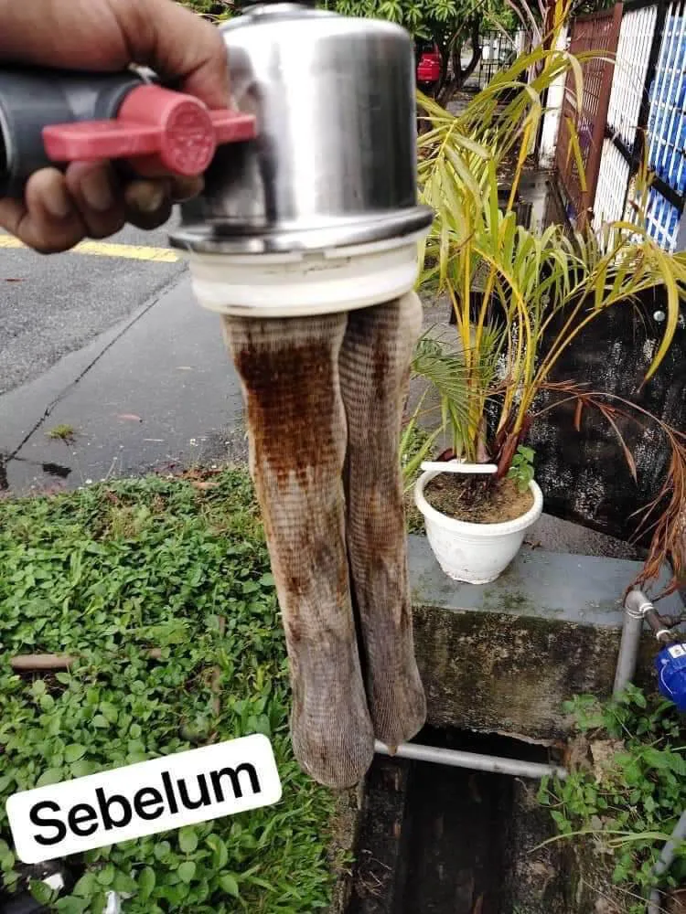 Membrane PVDF Prime X3 penuh kotoran selepas digunakan