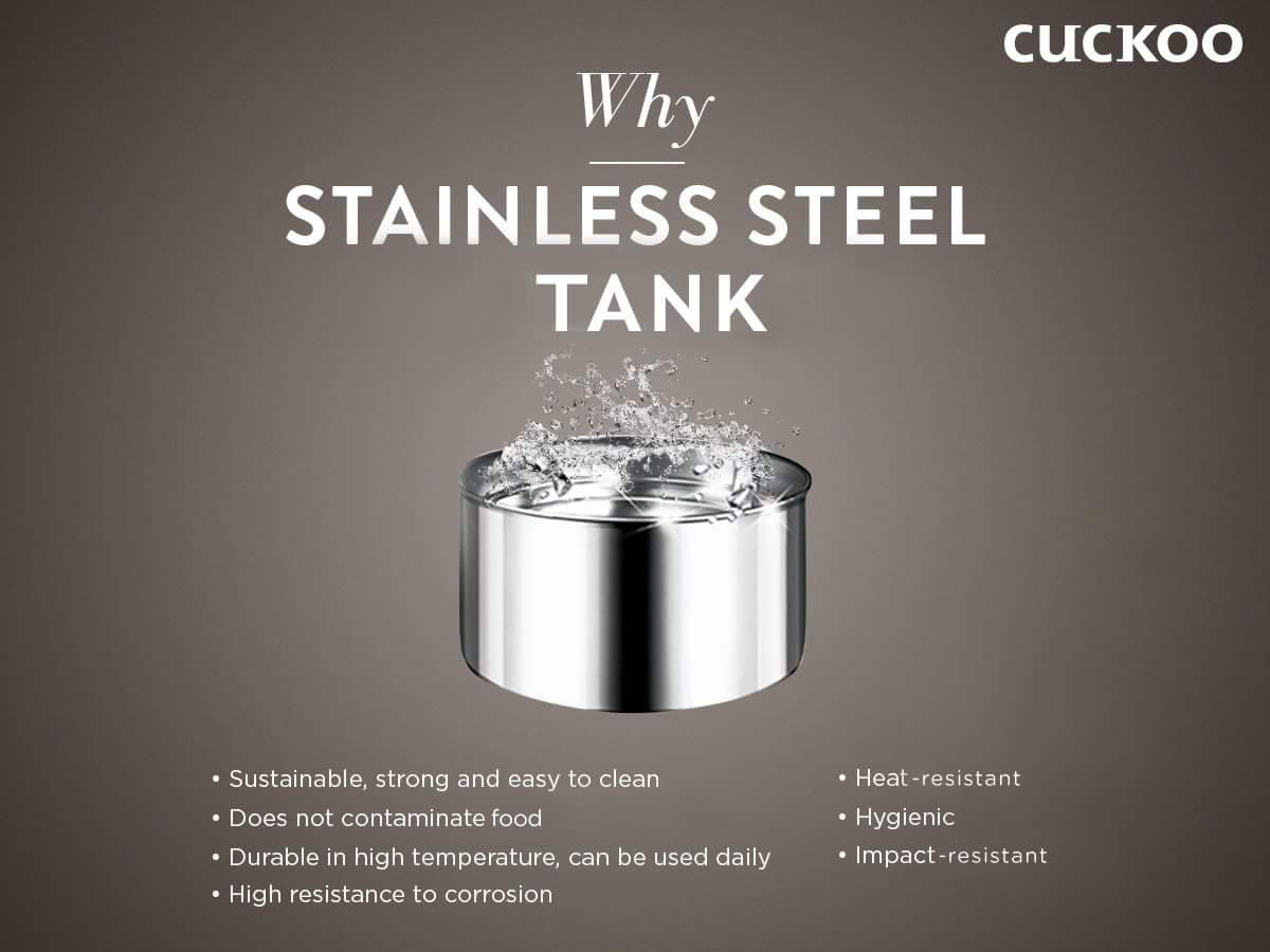 penapis air cuckoo stainless steel