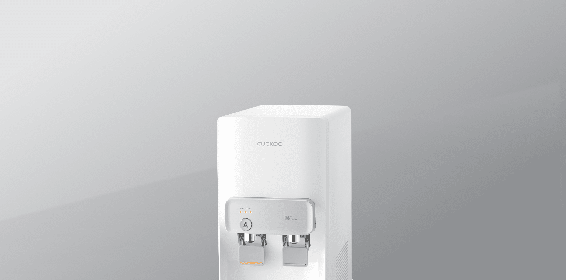 CUCKOO VIVID large hot water tank purifier banner rasmi