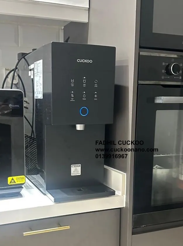Gambar CUCKOO XCEL 2 water purifier 4 dengan rekaan premium untuk dapur moden