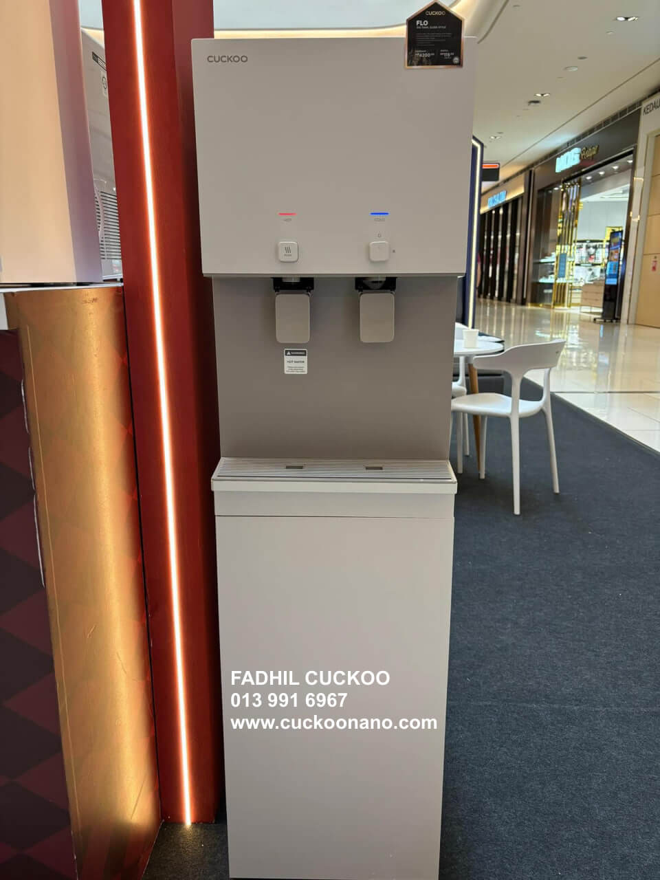 penapis air cuckoo flo stand water purifier promotion specification rm115
