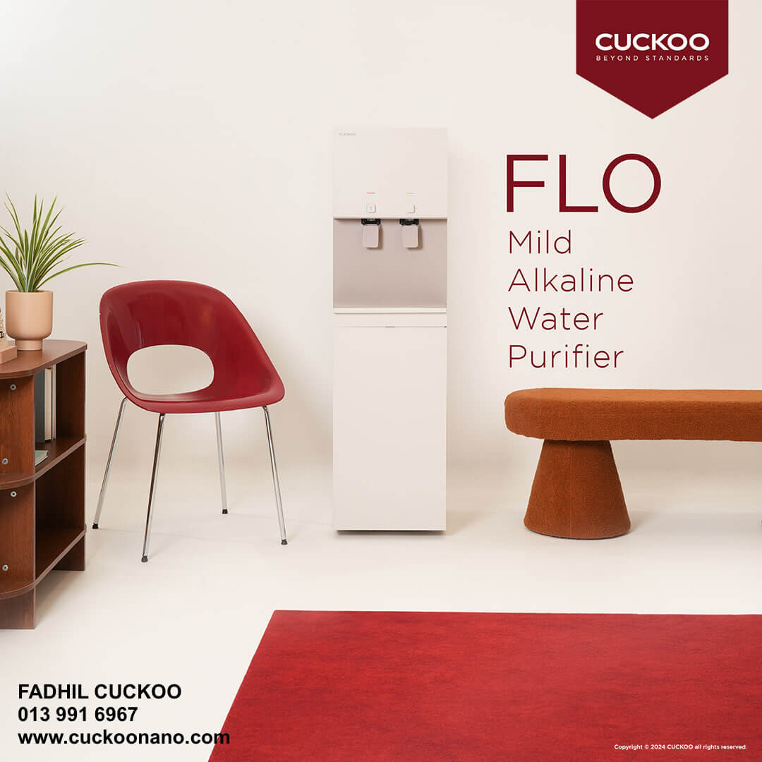 penapis air cuckoo flo stand water purifier promotion specification rm115