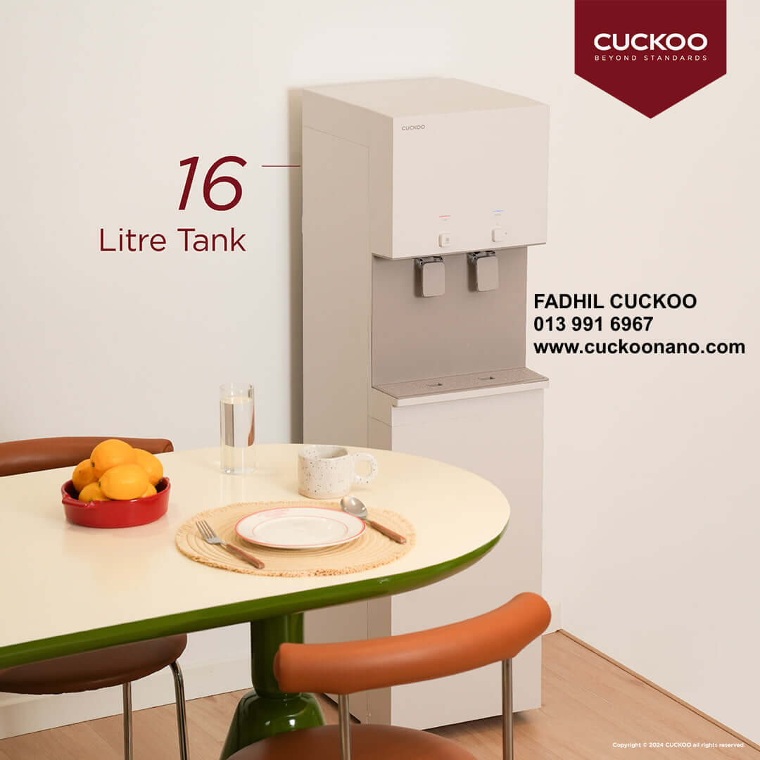 penapis air cuckoo flo stand water purifier promotion specification rm115