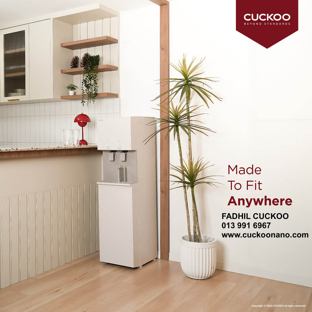 penapis air cuckoo flo stand water purifier promotion specification rm115