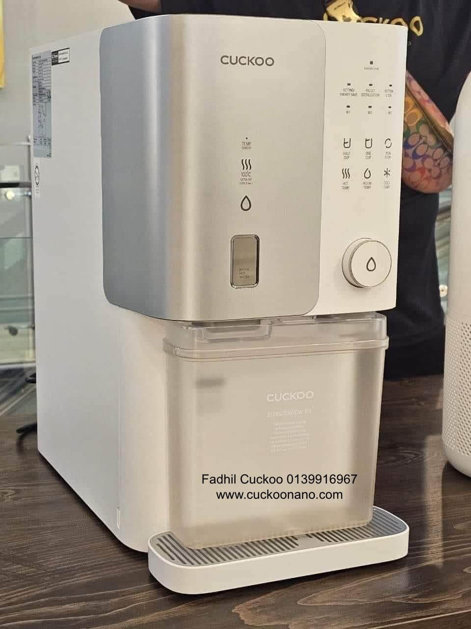 penapis air cuckoo grande water purifier promosi spesifikasi