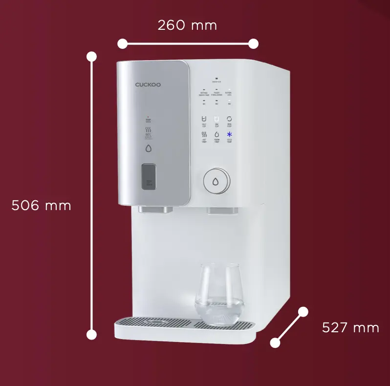 penapis air cuckoo grande water purifier promosi spesifikasi