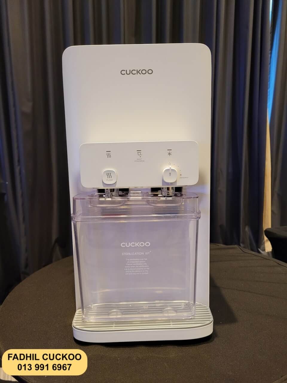 penapis air cuckoo warrior water filter