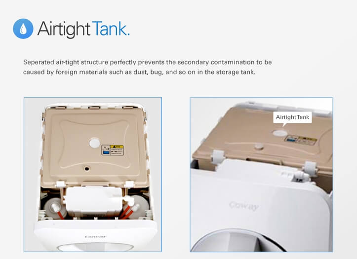 coway airtight tank