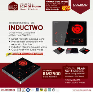 promosi cuckoo 2024 inductrio rm100 induction cooker dapur elektrik induksi promotion offer agent