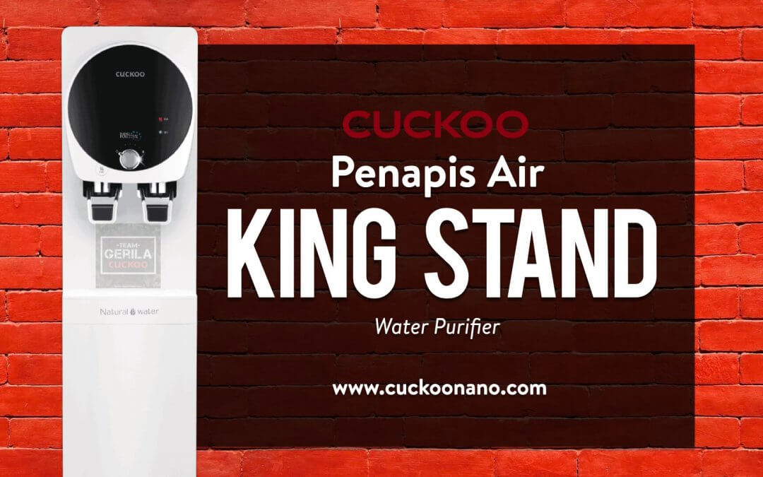 penapis air cuckoo king stand